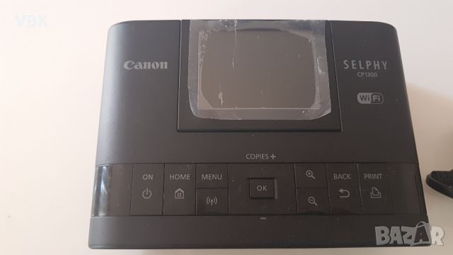 ФОТОПРИНТЕР CANON SELPHY CP1300 WIFI PHOTO PRINTER BLACK, снимка 3 - Принтери, копири, скенери - 45295955