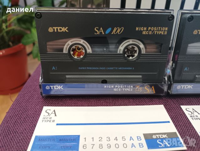 Аудио касети TDK SA90 - TYPE II - хромна лента, снимка 3 - Аудио касети - 45267095