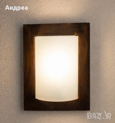 Елегантна стенна лампа с топла светлина – модерен дизайн/аплик, снимка 2 - Лампи за стена - 54154561