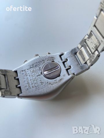 ✅ Swatch 🔝 Irony Aluminium , снимка 4 - Дамски - 46424361