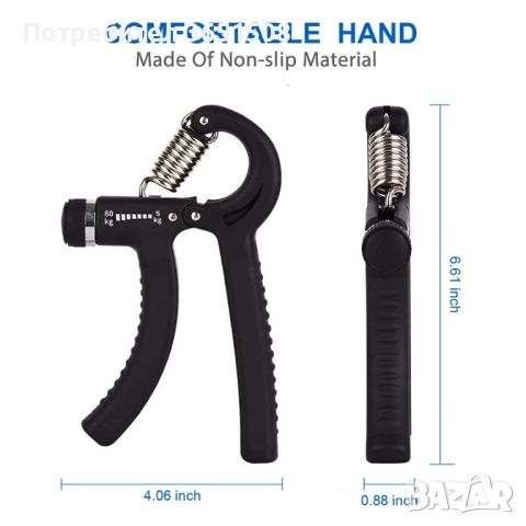 Hand grip фитнес, снимка 3 - Фитнес уреди - 45632888