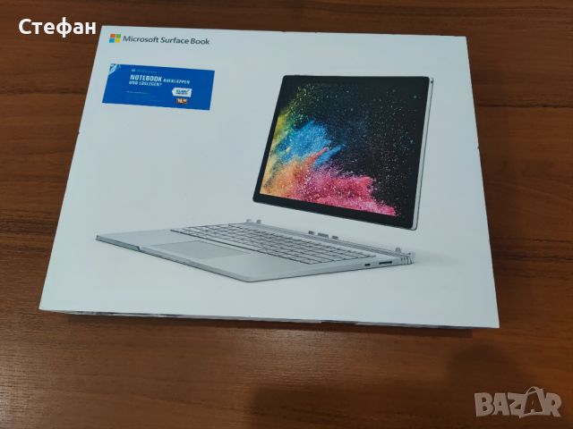 Microsoft Surface Book 2 13.5"  (Intel Core i7-8650U, 16GB RAM, 512GB ssd, 1050 GPU)), снимка 1 - Лаптопи за работа - 45961566