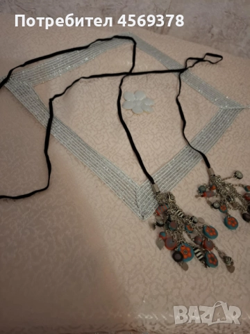 Колие с висулки, снимка 2 - Колиета, медальони, синджири - 52283670