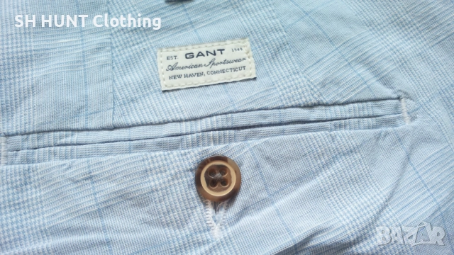GANT Shorts Mens 50% Coton 50% Lin Размер W35 / L къси панталони 50% Памук 50% Лен 16-59, снимка 5 - Къси панталони - 53214354