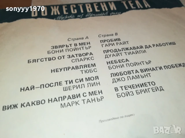 БОЖЕСТВЕНИ ТЕЛА-ПЛОЧА 1206251053, снимка 13 - Грамофонни плочи - 50639244