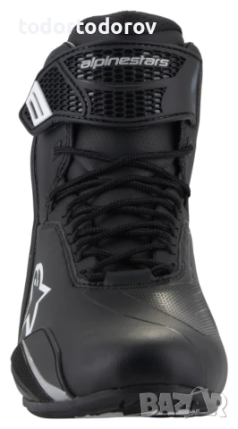 Мото боти обувки ботуши ALPINESTARS FASTER-4 BLK/WHT, снимка 2 - Аксесоари и консумативи - 50463454