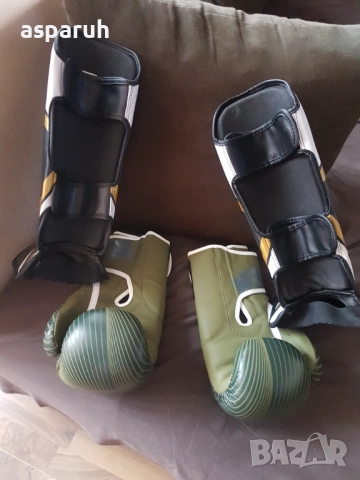 Ръкавици, протектори Бокс Кикбокс Муай тай, снимка 2 - Други спортове - 52693716