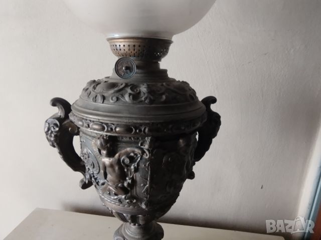 Стара газена (газова) лампа, снимка 7 - Други ценни предмети - 45283627
