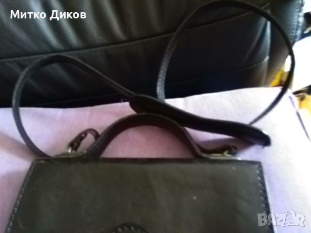 Мъжка чанта за през рамо естествена кожа 280х220х80мм, снимка 6 - Чанти - 45163733