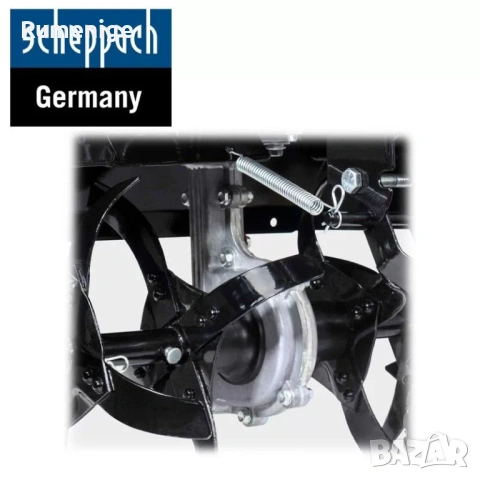 Бензинова мотофреза Scheppach MTP570 SE 150 кубика / Мотокултиватор, снимка 5 - Градинска техника - 53749710