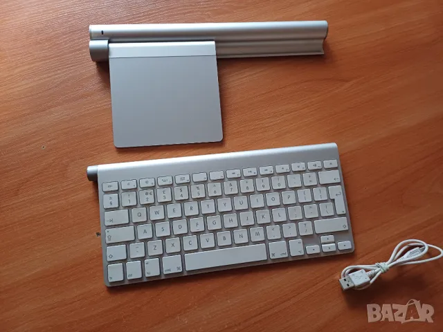 Apple magic keyboard + trackpad + magic charger, снимка 5 - Клавиатури и мишки - 47287686