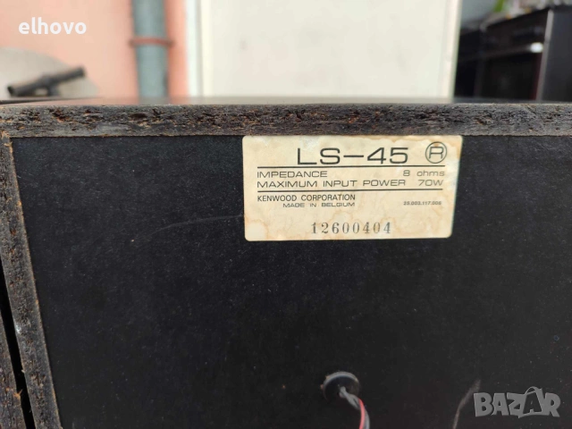 Тонколони Kenwood LS-45#2, снимка 3 - Тонколони - 53900275