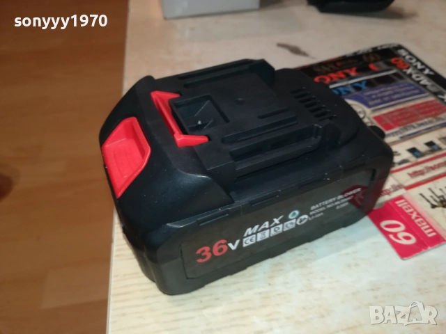 36V LI-ION BATTERY BLOWER 0311251451, снимка 9 - Винтоверти - 52276465