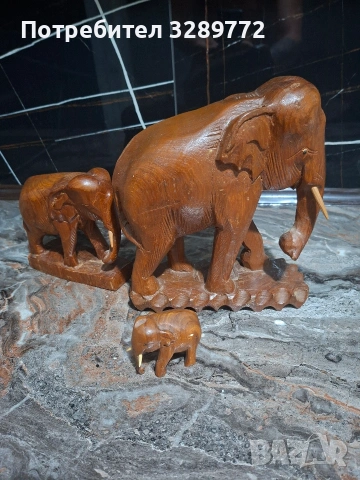 слонове.от дърворезби, снимка 6 - Статуетки - 53337537