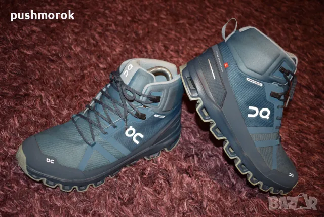 On Cloudrock 2 Waterproof Mid Shoes – 40.5, снимка 4 - Спортни обувки - 47497460