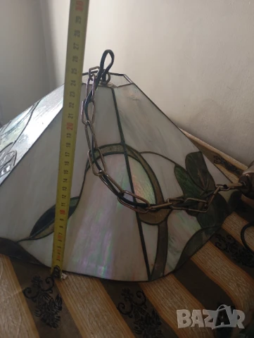 Полилей,лампа за таван тип тифани, снимка 3 - Полилеи - 51230592