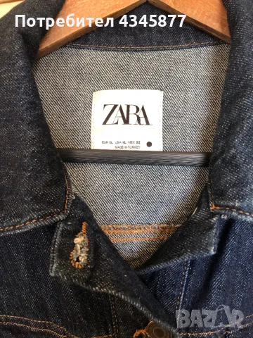 Дънково яке Zara, снимка 3 - Якета - 50412650