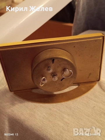 Изключително рядък нов в кутия Колекционерски будилник СЛАВА СССР с документи 35989, снимка 4 - Антикварни и старинни предмети - 51859642