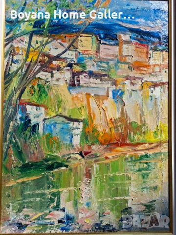 Картина Тодор Калпакчиев 1965, снимка 2 - Картини - 54011763