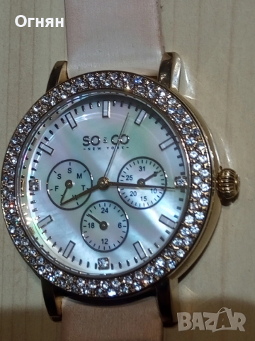 Часовник SO&CO New York, снимка 3 - Дамски - 53358391
