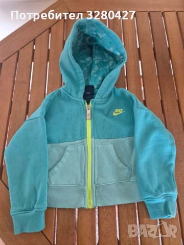 Nike 85-90 за 24м, снимка 3 - Детски анцузи и суичери - 53341049