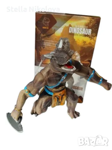 Фигурки на Динозаври Войни, Dinosaur Warrior, снимка 2 - Фигурки - 47614804