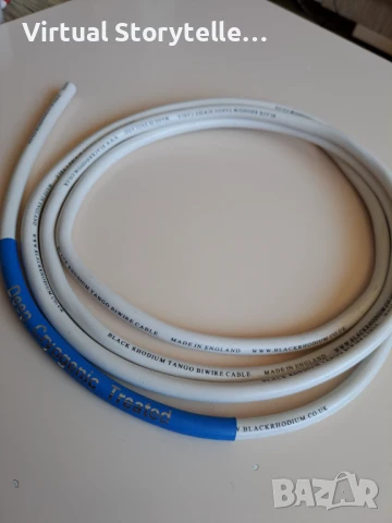 BLACK RHODIUM TANGO bi-wireable speaker cable 2.4m, снимка 2 - Тонколони - 51315166