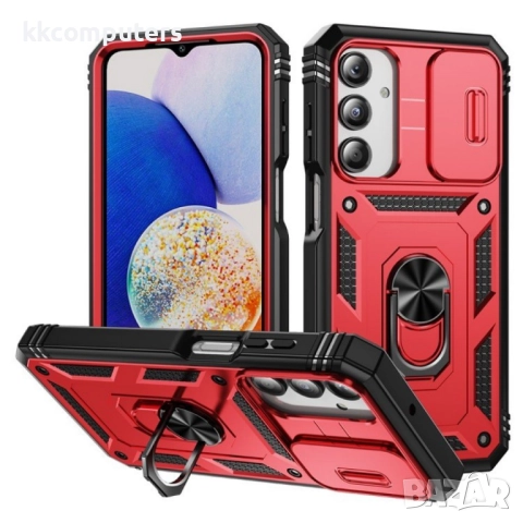 Samsung Galaxy A26 5G Удароустойчив Ring Holder Калъф и Протектор, снимка 4 - Калъфи, кейсове - 51450844