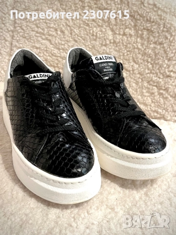 Дамски кецове от естествена кожа Galdini, снимка 14 - Кецове - 52354401