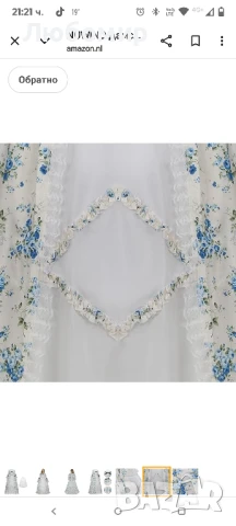 NUWIND Дамска рококо готическа викторианска рокля, костюм, ретро флорален принт, ренесансов

L, снимка 7 - Рокли - 50578288