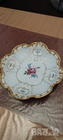 Луксозен порцелан " von Schierholz"* Плато* , снимка 3 - Чинии - 53444323