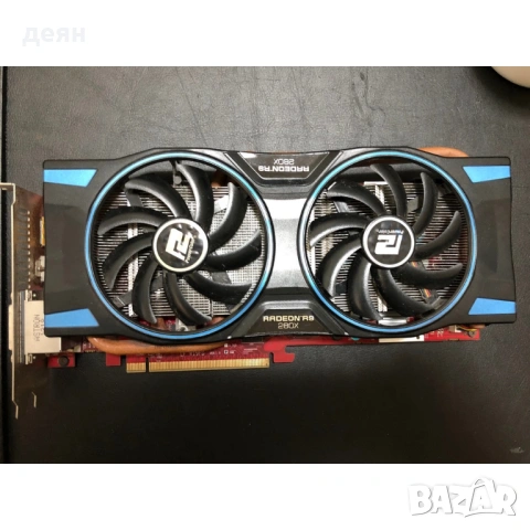 Продавам видео карта R9 280x 3gb ddr5