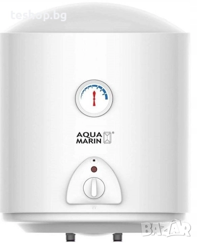 Електрически бойлер 30 литра 1500 W с емайлиран резервоар Аqua Marin, снимка 2 - Бойлери - 52311996