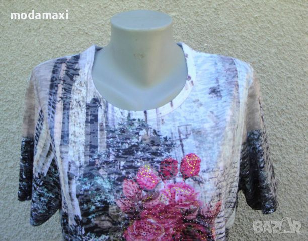 3XL Нова блуза Lian, снимка 2 - Тениски - 46435906