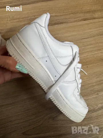 Оригинални бели кецове Nike Air Force ! 36,5 н, снимка 6 - Кецове - 49717051