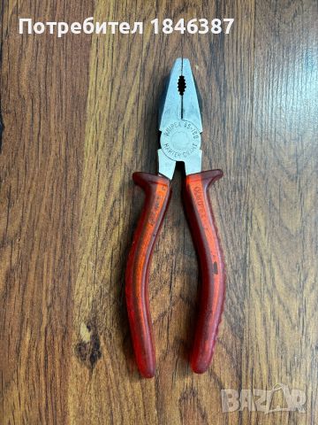 Комбинирани клещи Knipex Germany, снимка 1 - Клещи - 46098107