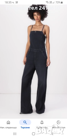 Diesel De - Vors Jumpsuit Oversize Size M  НОВО! ОРИГИНАЛ! Дамски Гащеризон!, снимка 3 - Гащеризони - 51811686
