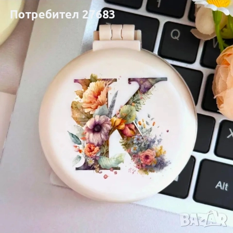 Мини четка с огледало.