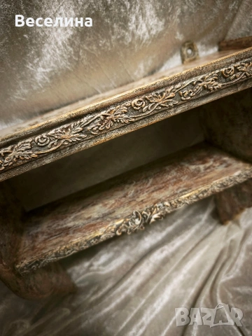 Дървена етажерка , снимка 4 - Етажерки - 53740494