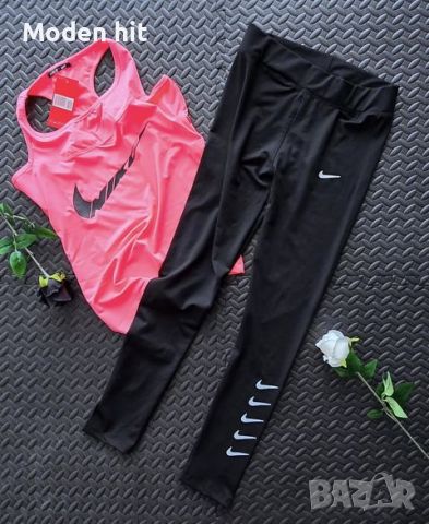 Nike дамски екипи потник и клин реплика /полиамид/, снимка 4 - Спортни екипи - 46349437
