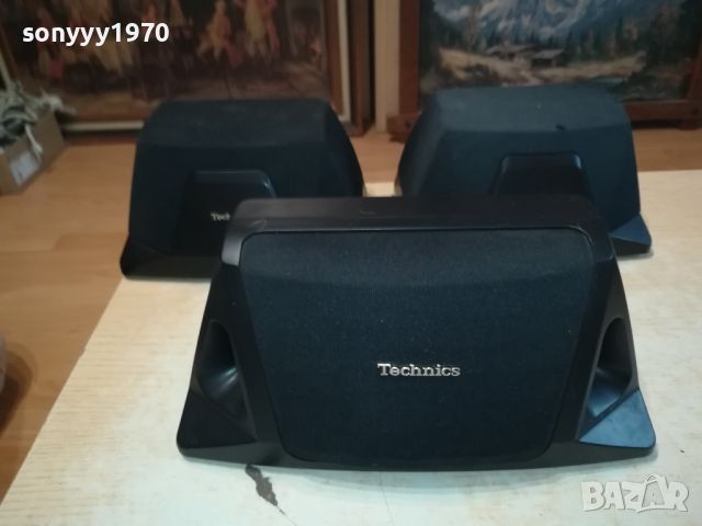 TECHNICS CENTER+2 SURROUND SPEAKERS-ВНОС SWISS LK2E2205240917, снимка 2 - Тонколони - 45852318