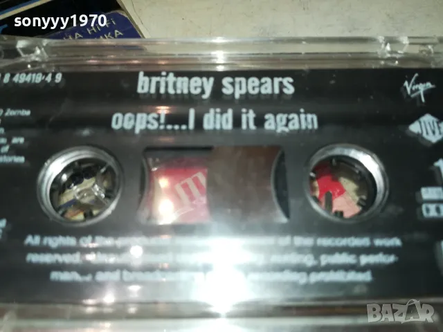 BRITNEY SPEARS-ORIGINAL TAPE 1802252224, снимка 8 - Аудио касети - 49185808