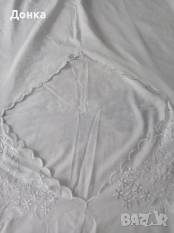 Бяло спално бельо-чаршафи,плик и калъфки, снимка 6 - Спално бельо - 41850436