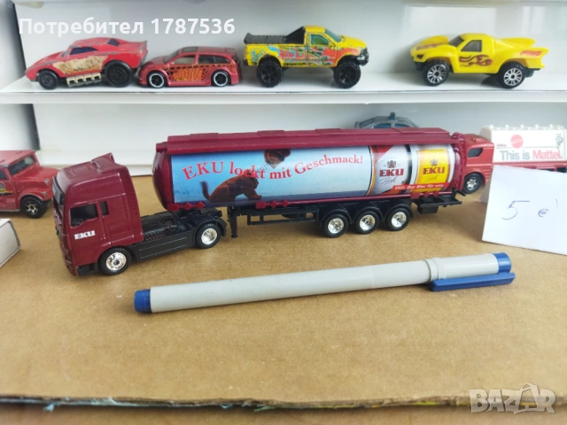 Малки камиончета, снимка 5 - Колекции - 54234446