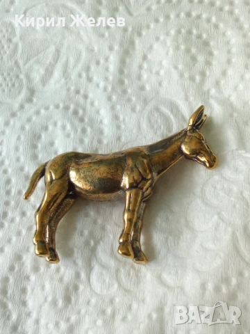 Бронзова фигурка на магаре 44639