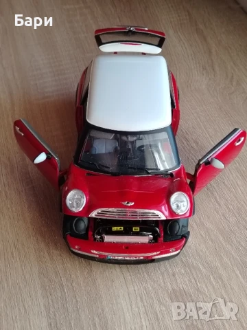 Bburago метална количка Mini Cooper - Италия, снимка 10 - Колекции - 51035699