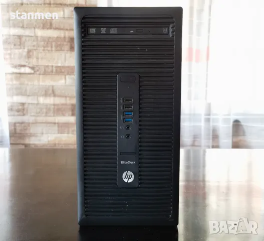 Продавам Гаранционнен компютър HP 705 G2/4x3.2ghz/SSD120gb+500gb/8gb/AMD R7/Профилактиран , снимка 3 - Работни компютри - 46822513