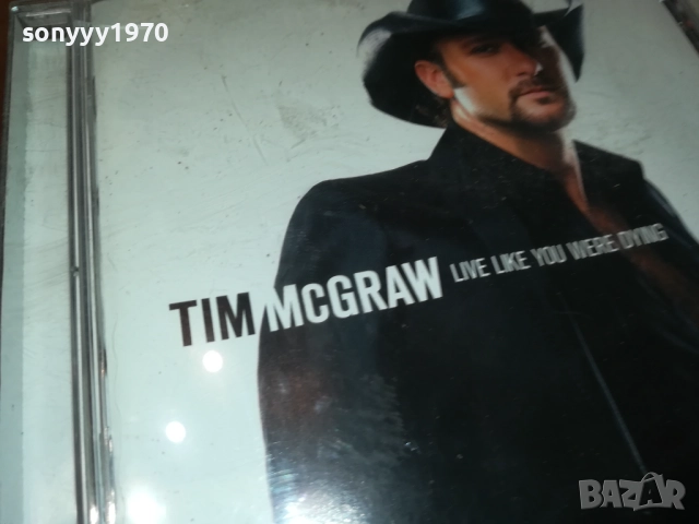 TIM MCGRAW CD 3011251115, снимка 5 - CD дискове - 52590410