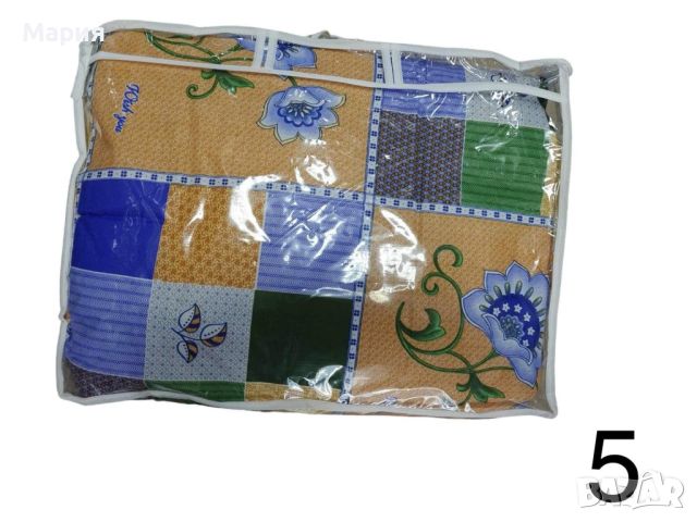 Комплект олекотена завивка ,долен чаршаф и две калъфки , снимка 4 - Олекотени завивки и одеяла - 45806736