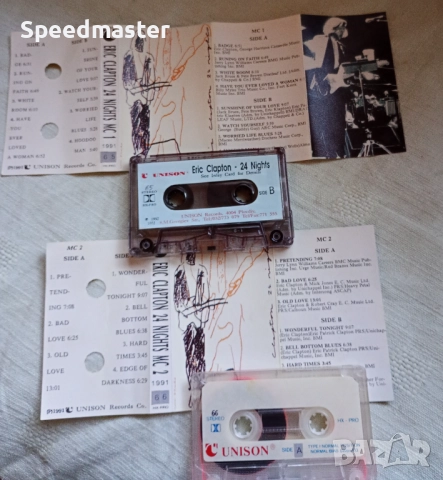 Eric Clapton.Unison, снимка 4 - Аудио касети - 52923121
